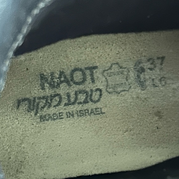Naot Tellin Ankle Boots Leather Made in Israel Size EU 37, US 6-6.5 - Picture 9 of 11